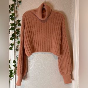 Arizona Jean Co. Cropped Turtle Neck Sweater - Women’s Medium